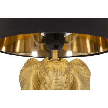 LAMPA STOŁOWA SŁOŃ 25X43 cm
